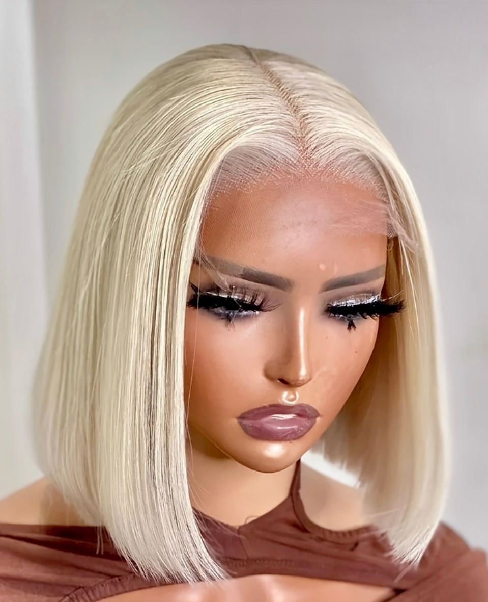 613 Blonde BOB HD Lace Wigs